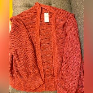 American Eagle Outfitters open cardigan.  Never worn with tags.  Size medium.
